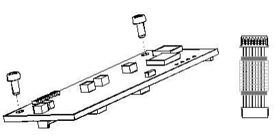 Części / ZEBRA / Kit Lower SPI SNSR TTP21X0 P1029257-008, Thermal  Transfer, Części / ZEBRA /, TTP21X0