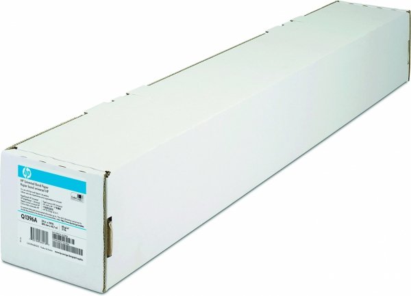 Papier do plotera / HP / 610/45.7/Universal Bond Paper, matowy, 24&quot;, Q1396A, 80 g/m2, papier, 610mmx45.7m, biały, do drukarek atramentowych, rolka, uniw