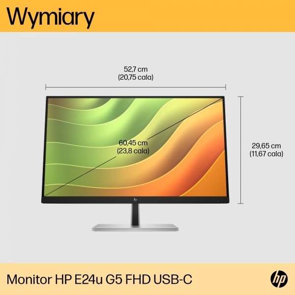 EOL - wycofany z oferty - Monitor E24u G5 FHD USB-C            6N4D0AA
