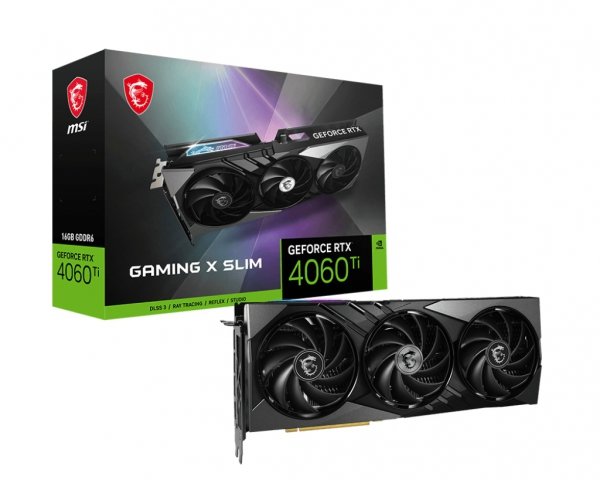 EOL - wycofany z oferty - Karta graficzna GeForce RTX 4060 Ti Gaming X Slim 16G GDDR6 128bit
