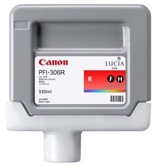Canon oryginalny wkład atramentowy / tusz PFI306R. red. 330ml. 6663B001. ploter iPF-8300 6663B001