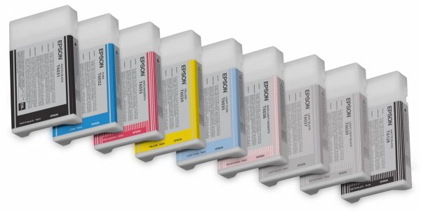 Epson oryginalny Wkład atramentowy / tusz C13T603700. light black. 220ml. Epson Stylus Pro 7800. 7880. 9800. 9880 C13T603700