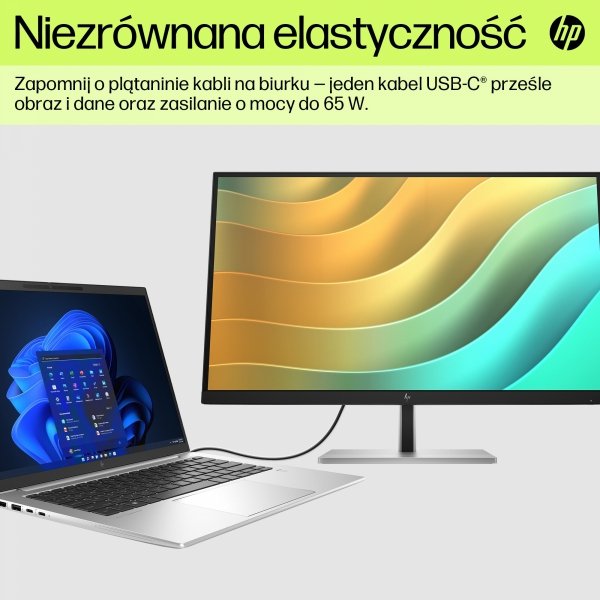 Monitor 27 cali E27u G5 QHD USB-C 6N4D3AA#ABB
