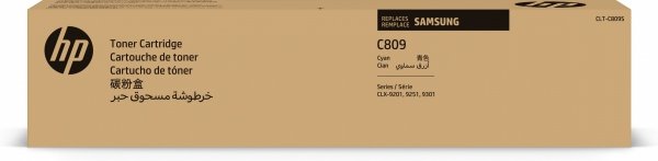 Toner HP SS567A, CLT-C809S, cyan, 15000s, C809S, Samsung MultiXpress CLX-9201, 9206, 9251-9258, 9306, 9812, O