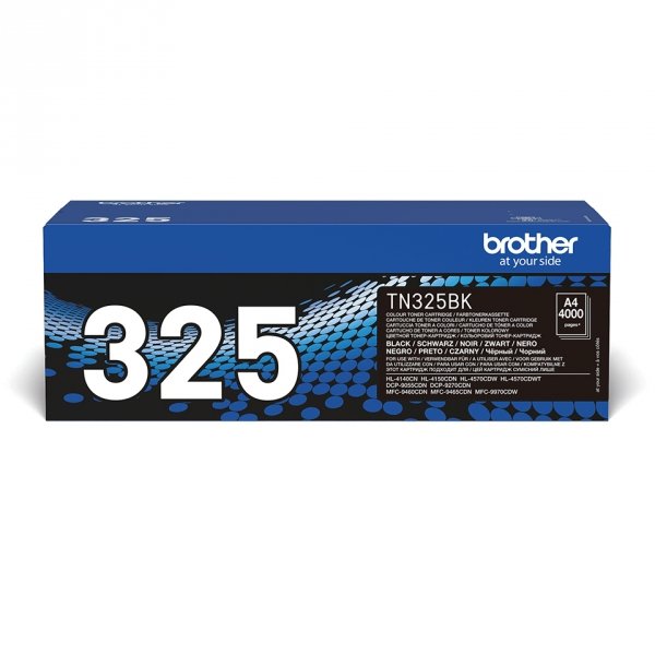 Toner Brother TN325BK. black. 4000s. Brother HL-4150CDN. 4570CDW TN325BK