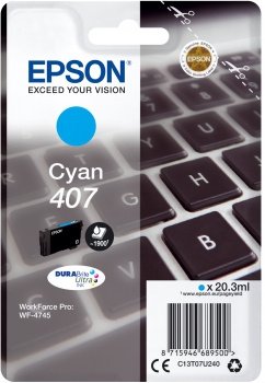 Tusz EPSON C13T07U240, cyan, 1900s, 20.3ml, Epson WF-4745