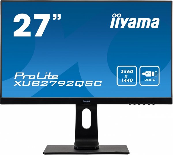 Monitor 27 cali XUB2792QSC-B1 IPS,QHD,USB-C,HDMI,DP,USB3.0,2x2W
