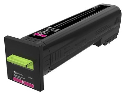 Toner Lexmark 72K20M0, magenta, 8000s, extra duża pojemnośÄ‡, return, Lexmark CS820de,CS820dte,CS820dtfe,CX820de,CX820dt