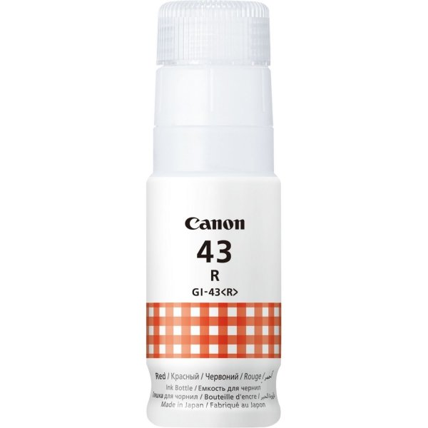 Tusz Canon GI-43 R, red, 3700s, 4716C001, Canon Pixma G540, G640