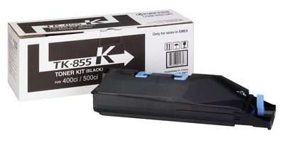 Toner Kyocera-Mita TK855K. black. 25000s. 1T02H70EU0. Kyocera Mita TASKalfa 400/500/ci 1T02H70EU0