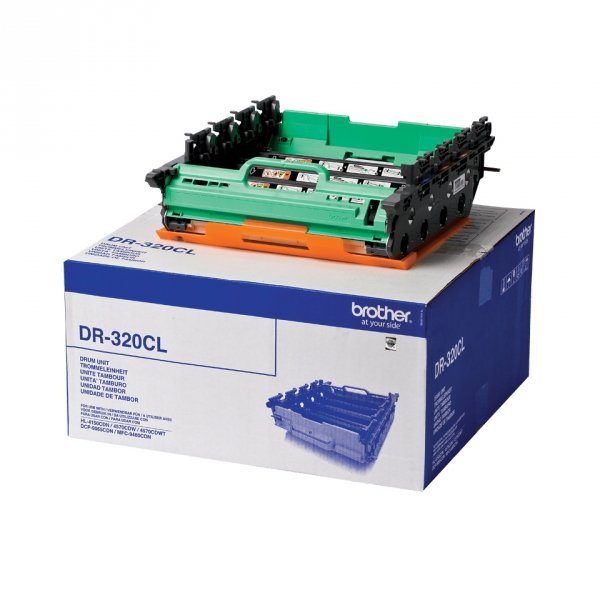 Bęben Brother DR320CL. CMYK. 25000s. Brother HL-4150CDN. 4570CDW DR320CL