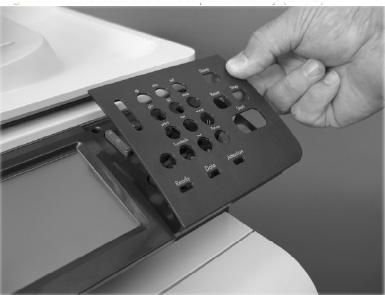 Części / HP / Overlay Control Panel Fi CC519-40012, Front panel 