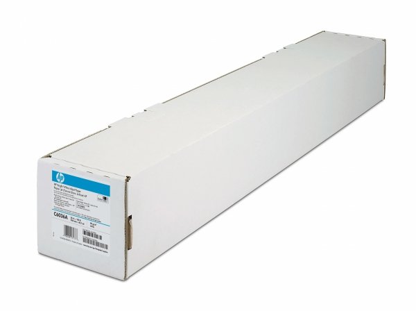 Papier do plotera / HP / 914/45.7/Bright White Inkjet Paper. 914mmx45.7m. 36. C6036A. 90 g/m2. papier. biały. do drukarek atramentowych. rolka C6036A