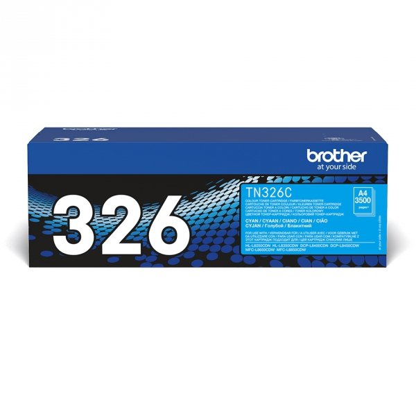 Toner Brother TN-326C. cyan. 3500s. Brother HLL-8350CDW.HLL-9200CDWT TN326C