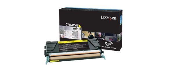 Toner Lexmark C746A2YG, yellow, 7000s, Lexmark C746DN, C746DTN, C746N, C748DE, C748DTE, C748E, O