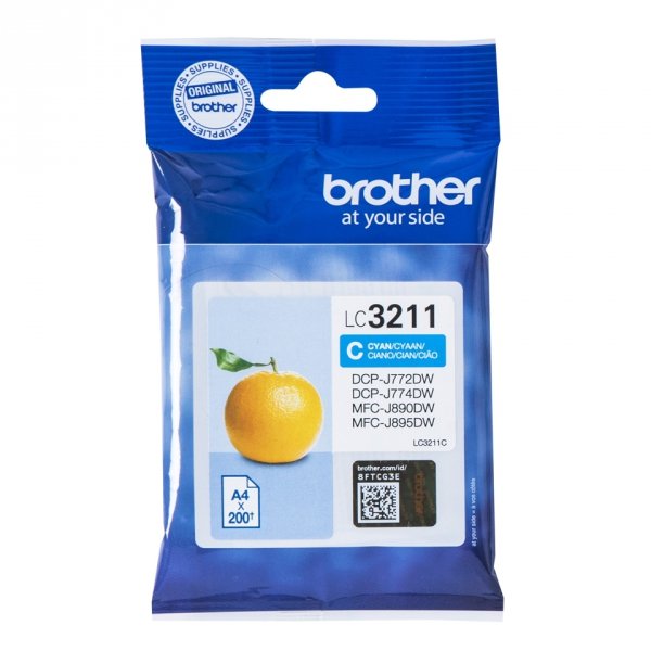 Tusz Brother LC3211C 200 str