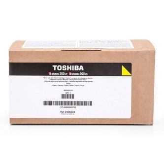 Toshiba oryginalny toner T305PYR, yellow, 3000s, Toshiba E-Studio 305 CP, 305 CS, 306 CS, 900g 6B000000753
