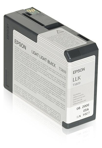 Tusz EPSON C13T580900. light light black. 80ml. Epson Stylus Pro 3800 C13T580900