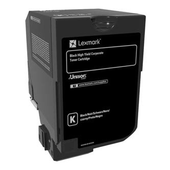 Lexmark oryginalny toner 74C2SK0, black, 7000s, return, Lexmark CS720de,CS720dte,CS725de,CS725dte,CX725de, O