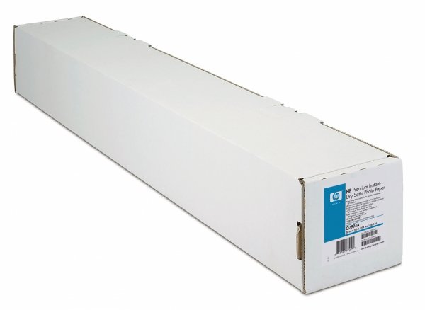 Papier do plotera / HP / 1524/30.5m/Premium Instant-dry Satin Photo Paper. 1524mmx30.5m. 60. Q8000A. 260 g/m2. foto papier. satynowy. biały. do drukare Q8000A