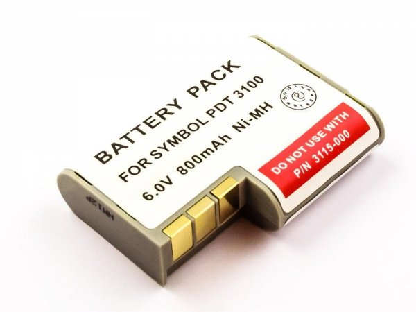 Części / CoreParts / zamiennik / Battery for Barcode Scanner 4Wh Ni-Mh 6V 800mAh Symbol PDT 3100 series