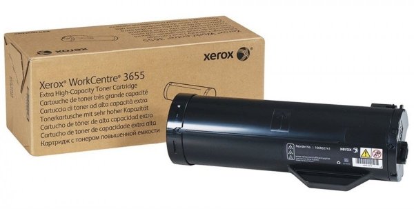 Toner Xerox black 25900sh f WorkCentre 3655 106R02741