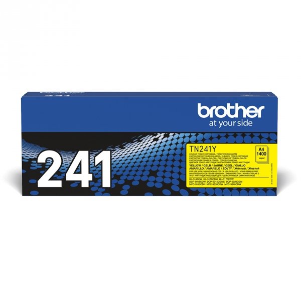 Toner Brother TN241Y. yellow. 1400s. Brother HL-3140CW. 3170CW TN241Y