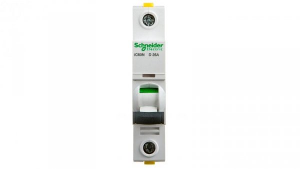 Wyłącznik nadprądowy 1P D 25A 6kA AC iC60N-D25 A9F05125