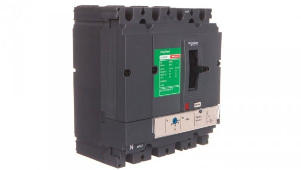 Wyłącznik mocy 50A 4P 36kA EasyPact Compact CVS CVS100 TM50D LV510354
