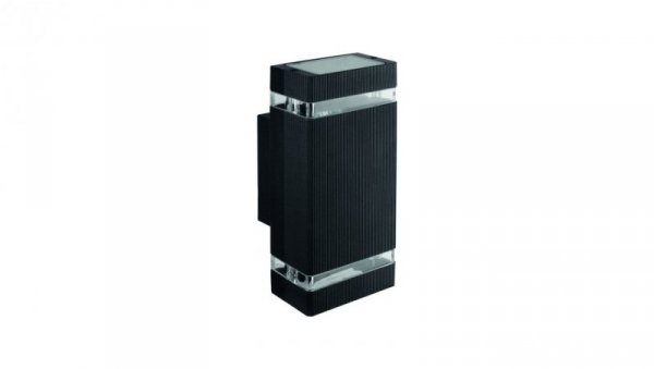 Oprawa elewacyjna OE-3C 2xGU10 IP54 230V CZARNA EC79034
