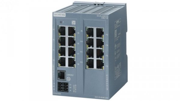 Switch zarządzalny, SCALANCE XB216 16X 10/100 MBIT/S RJ45 - 6GK5216-0BA00-2AB2