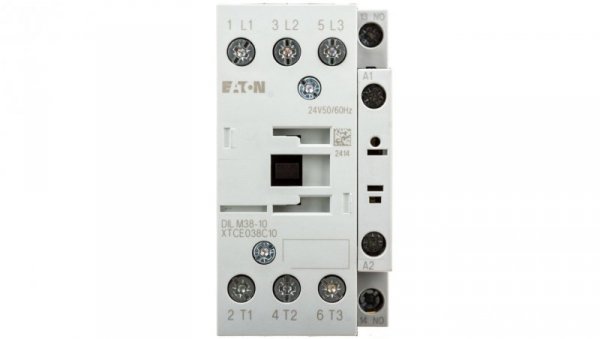 Stycznik mocy 38A 3P 24V AC 1Z 0R DILM38-10(24V50/60HZ) 112432