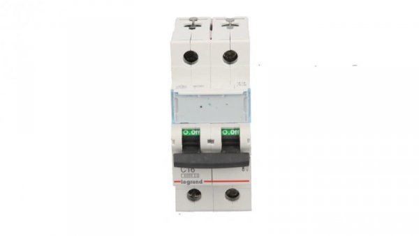 Wyłącznik nadprądowy 2P C 16A 6kA AC S302 TX3 403528