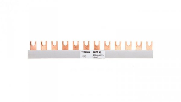 Szyna łączeniowa 1P 80A 16mm2 widełkowa (12 mod.) BI1/16x12 607045