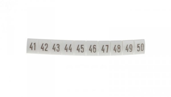 Oznacznik biały DK2/Z5 /41-50/ 89297006 (100szt.)
