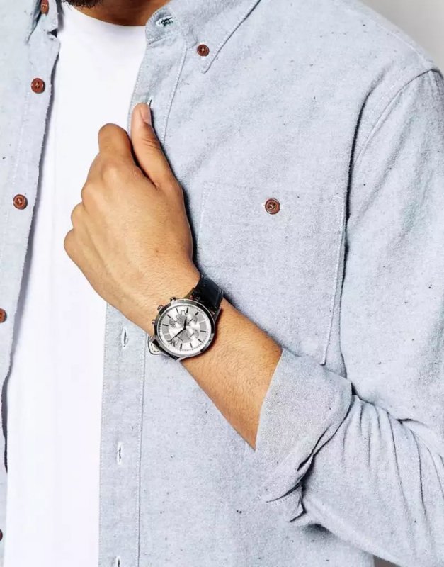ZEGAREK MĘSKI EMPORIO ARMANI AR2432 - RENATO (zi012b) + BOX