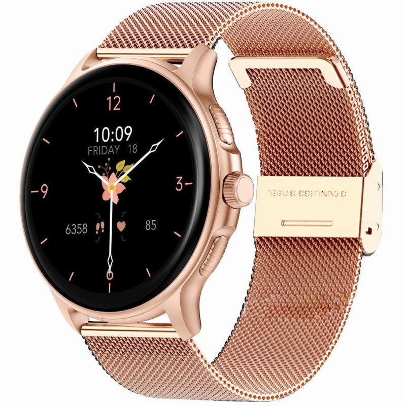 SMARTWATCH UNISEX GRAVITY GT12-5 - ROZMOWY BLUETOOTH, DODATKOWY PASEK (sg035e)