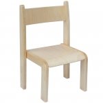 Krzesło przedszkolne drewniane