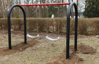Huśtawka metalowa podwójna 01 