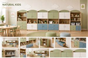Kolekcja Natural Kids Premium – meble do przedszkola