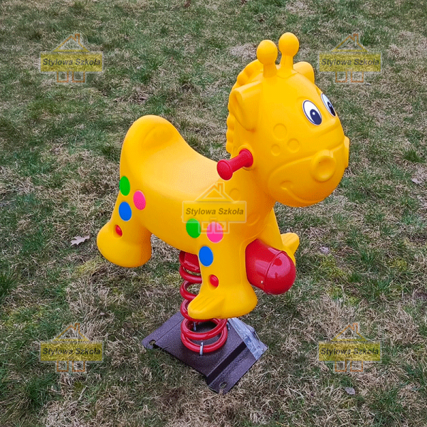 bujak triceratops, bujak trex, bujak panda, bujak piesek, bujak, bujak na plac zabaw, bujak jeleń, bujak na sprężynie, bujak hipopotam