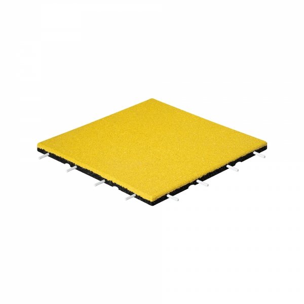 Nawierzchnia gumowa EPDM 35 mm Yellow – płyta amortyzująca na plac zabaw