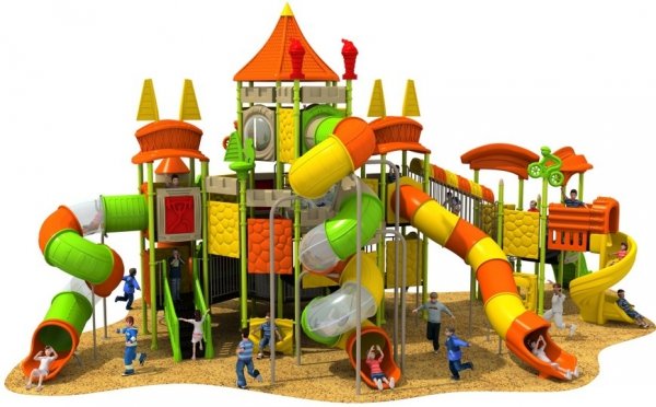 plac zabaw dla dzieci 3-12 lat, konstrukcja zjeżdżalnie tunele wspinaczka, certyfikat EN 1176