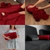 Bluzair - Bluza koc - Bordowy