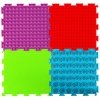 Mata sensoryczna puzzle montessori do masażu stóp 8 elementów kolorowe