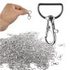 Karabińczyk metalowy rybka 2 mm 500 szt.