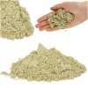 Piasek dla dzieci 1kg w woreczku naturalny beżowy