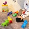 WOOPIE Zestaw Nauka Liczb Kolorów Montessori Figurki Jednorożce do Składania Dopasuj Cyferki 13 el.