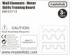MASTERKIDZ Tablica Przesuwna Mała Motoryka Montessori