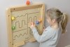 MASTERKIDZ Tablica Edukacyjna Labirynt Montessori